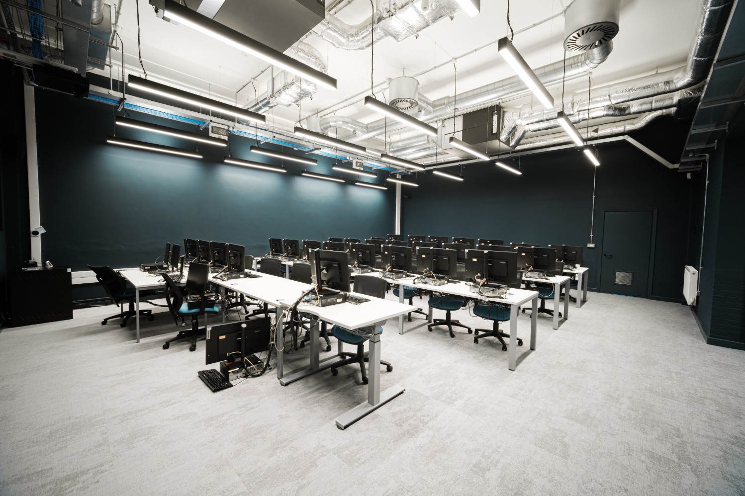 Wrexham University cyber training laboratory